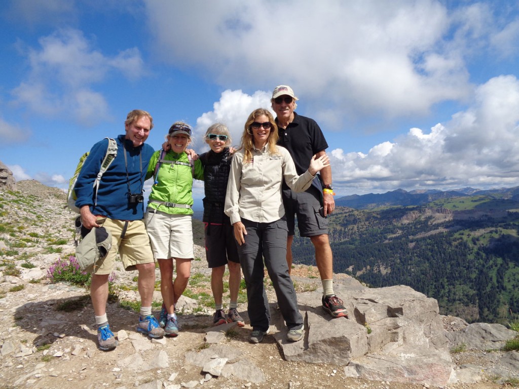 Top of the mountain at the Targhee.