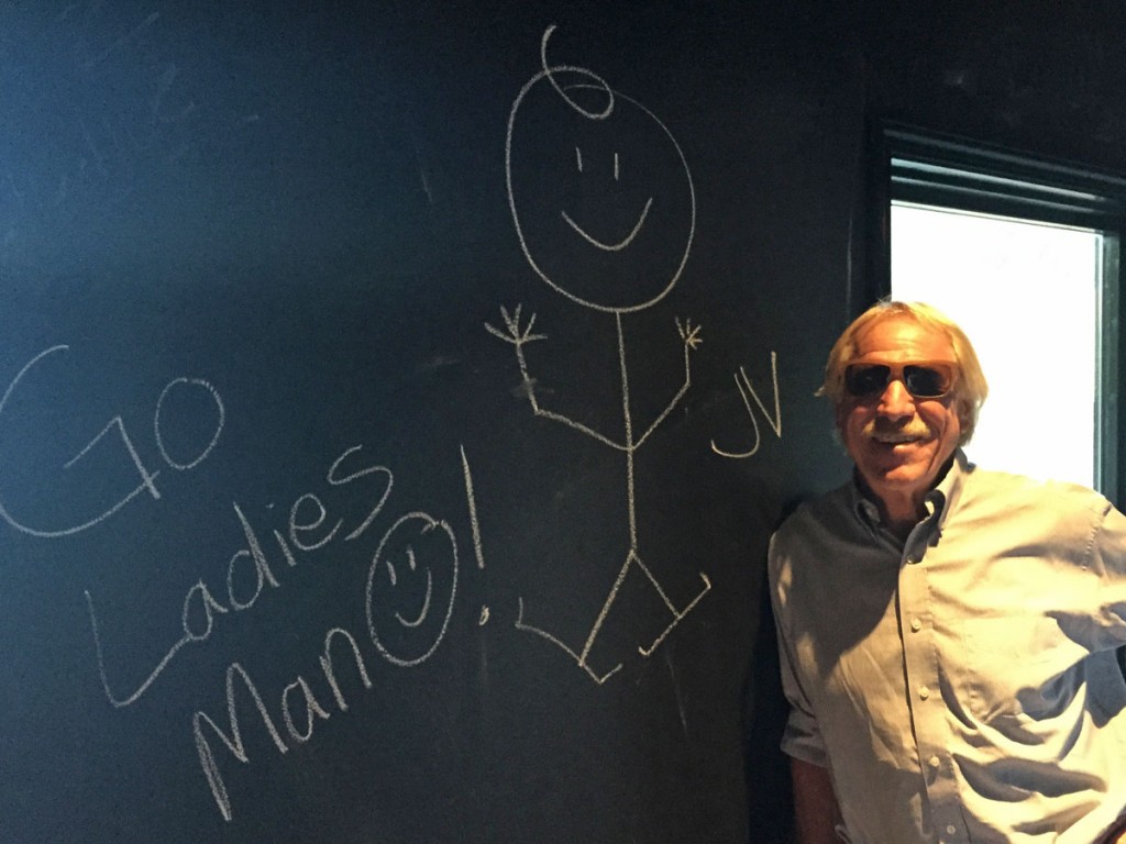 Local support for "Ladies Man"!